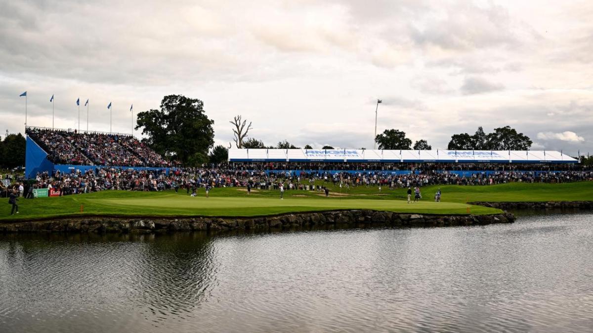 The 18th hole at the K Club